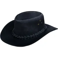 Infinity Leather Cowboy Outback Suede Aussie Bush Hat