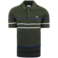 Lacoste Regular Fit Heren Groen Poloshirt