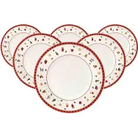 Villeroy & Boch Speiseteller Toy's Delight ø 26,8 cm Set van 6