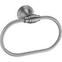REA Badkamerhanger Ring 16101 Aristo Geborsteld Nikkel
