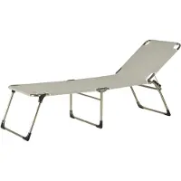 Jan Kurtz Amigo 40+ driepoot ligstoel aluminium/kunststof stof 2 stuks