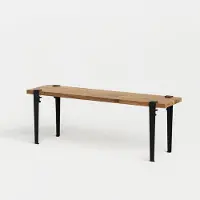 TIPTOE Duke Bank Graphite Black | Reclaimed Wood