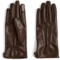 Pieces Pccellie Handschoenen Dames Bruin S
