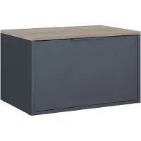 Vicco Betti Sideboard – 60 x 36 cm met deuren Antraciet/Sonoma