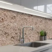 KitchenYeah Keuken achterwand 200x80 cm - Spatscherm zelfklevend Muur - Beschadigd - Erosie - Poreus - Muurbeschermer - Spatwand fornuis