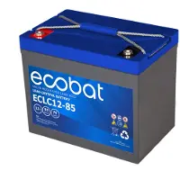 Ecobat - 85AH AGM accu voor uw scootmobiel () - 26.0 cm x 16.9 cm x 21.5 cm (LxBxH)