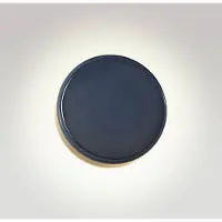 Marset Design wandlamp Caramel, dimbaar, blauw, Woon-/ Eetkamer, Glas, Design, Wandlamp design