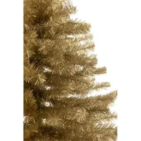 J-Line kerstboom - kunststof - goud - large