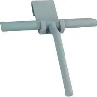 Wenko Douchewisser Silicone Mola Grijs 21x24,5x4cm