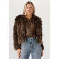 NUKUS Dames Jassen Lori Jacket - Bruin - Maat L