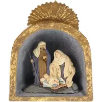 MEA Heilige familie in nis 20,5x10x25cm