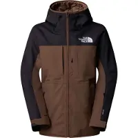 The North Face - Dames ski jassen - W Namak Insulated Jacket TNF Black Smokey Brown voor Dames van Gerecycled Polyester - Maat XS - Bruin