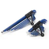 HBM metrische inbussleutel set, 9-delig