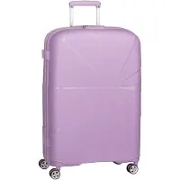 American Tourister Trolley 'Starvibe Spinner 77 EXP' lichtlila / zilver