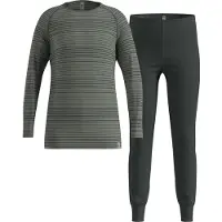 Odlo Baselayerset Kids Active Warm Set Unisex Urban Chic Shadow-Maat 104