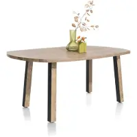 Henders & Hazel PAVAROTTI eettafel ovaal metalen poten