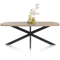 Henders & Hazel PAVAROTTI eettafel metalen poten