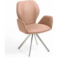 NIEHOFF SITZMÖBEL Colorado Trend-Line design fauteuil roestvrijstalen frame - polyester