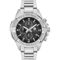 Philipp Plein The Skull Chrono 44mm 5atm Quartz/analogical Horloge