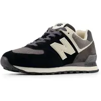 New Balance Sneakers laag '574' grijs / zwart / wolwit