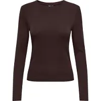 ONLY Shirt 'ONLRiley' chocoladebruin