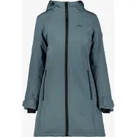 Kjelvik gewatteerde dames softshell jas blauw maat XL