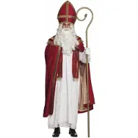 Boland Budget Sinterklaas verkleedkleding kostuum voor volwassenen - Sinterklaaspak