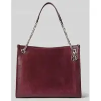 Ralph Lauren Shopper van runderleer met labelapplicatie