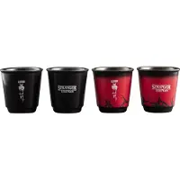 Bialetti Stranger Things - Set van 4 espressokopjes - 80ml - met Magic effect
