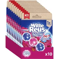 Witte Reus 10x Toiletblok Kracht Actief Bloesem