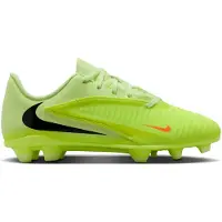 Nike Phantom 6 Low Club Gras / Kunstgras Voetbalschoenen (MG) Kids Geel Oranje Zwart
