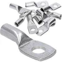 Kalitec 10 stuks HR2-4 standaard buiskabelschoenen 2,5 mm² M4 I zonder kijkgat I Made in Germany