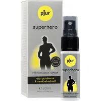 Pjur Superhero - Delayspray - Stel je Zaadlozing Uit - 20ml