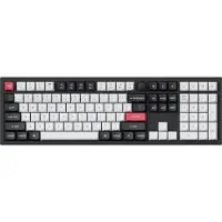 Keychron Q6 HE QMK, met kabel en draadloos, USB + RF draadloos + Bluetooth, magnetische mechanische toetsen, QWERTY-indeling, RGB LED-verlichting, wit