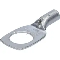 Kalitec 10 stuks A06-M6 buiskabelschoenen 1,5-2,5 mm² M6 ongeïsoleerd van vertind koper
