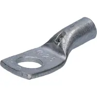 Kalitec 10 stuks A06-M4 buiskabelschoenen 1,5-2,5 mm² M4 ongeïsoleerd van vertind koper