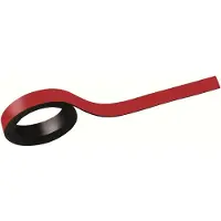 MAUL Magneetstrip 1 cm x 1 m Rood 6520325 2 Stuks