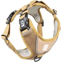 Laroy duvoplus Ultimate Fit harnas No-Pull Classic voor honden M-40-49cm-49-65cm honey gold