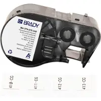 Brady M4-375-075-342 tape krimpkous zwart op wit | 19,05 mm x 16,40 mm (origineel)