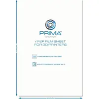 PrimaCreator nFEP Film Sheet for 3D Printers - 260 x 390 mm