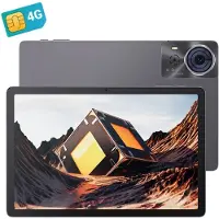 Cubot Tab 70 4G, 27,8 cm (10,9 inch), 1280 x 800 pixels, 128 GB, 6 GB, Android 14, zwart