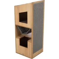 Trixie Citystyle - Cat Tower - Bruin/Grijs - Krabpaal - 105 cm