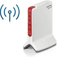 FRITZ! AVM Box 6820 LTE CAT 6 WiFi 4 (wifi N) router, enkele band, max. 450 Mbit/s, LTE Cat6 modem