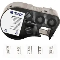 Brady M4-125-075-342 tape krimpkous zwart op wit 19,05 mm x 6,00 mm (origineel)