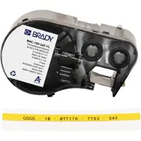Brady M4C-125-342-YL tape krimpkous zwart op geel 5,97 mm x 2,13 m (origineel)