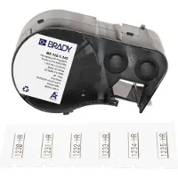 Brady M5-125-1-342 tape krimpkous zwart op wit 6,00 mm x 25,78 mm (origineel)