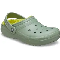 Crocs Classic Gevoerde Thermoplastische Kindermoss Klompen