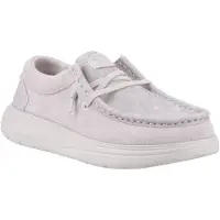 HeyDude Wendy COMF Suède Dames Lilac Mocassins Schoenen
