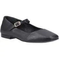 Hush puppies Pasha Dames Zwart Leren Schoenen