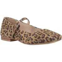 Hush puppies Pasha Suède Dames Luipaard Schoenen